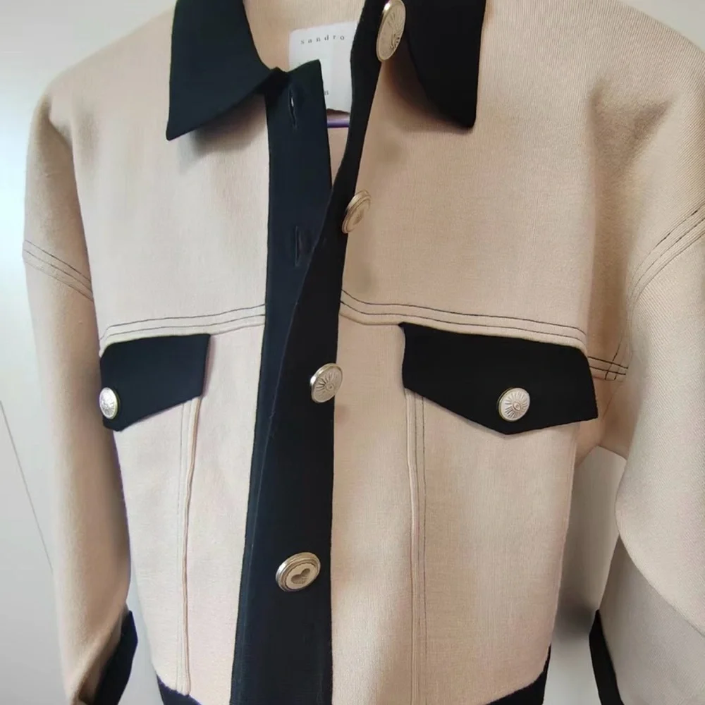 Sandro Cropped Cardigan - Picture 3 of 11